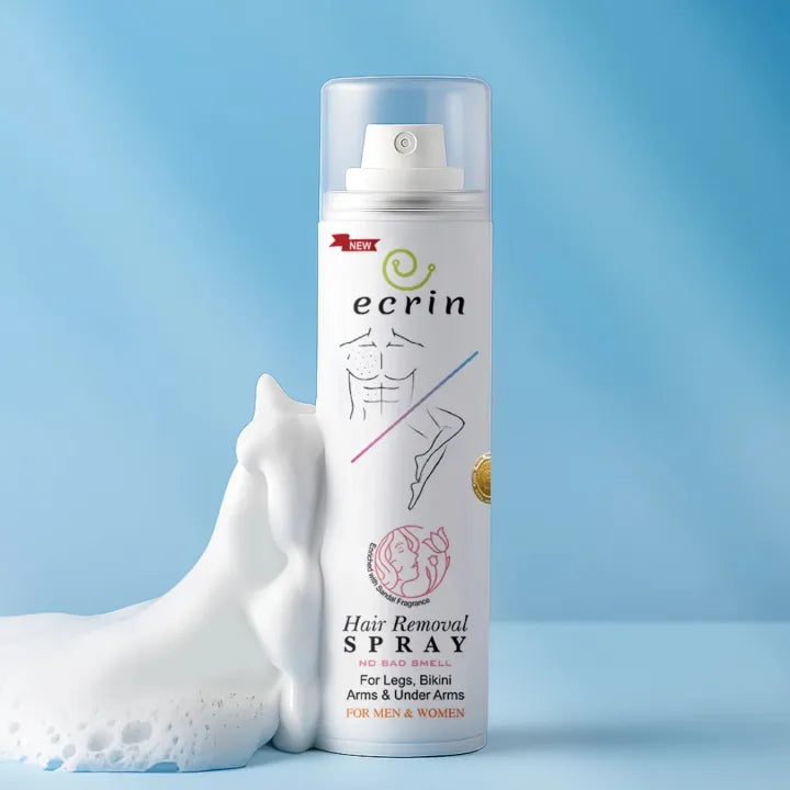 Ecrin Hair Removal Spray – No Blade Hair Remover for Men & Women