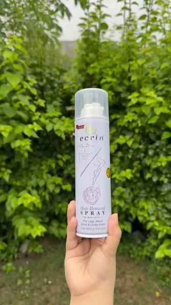 Ecrin Hair Removal Spray – No Blade Hair Remover for Men & Women