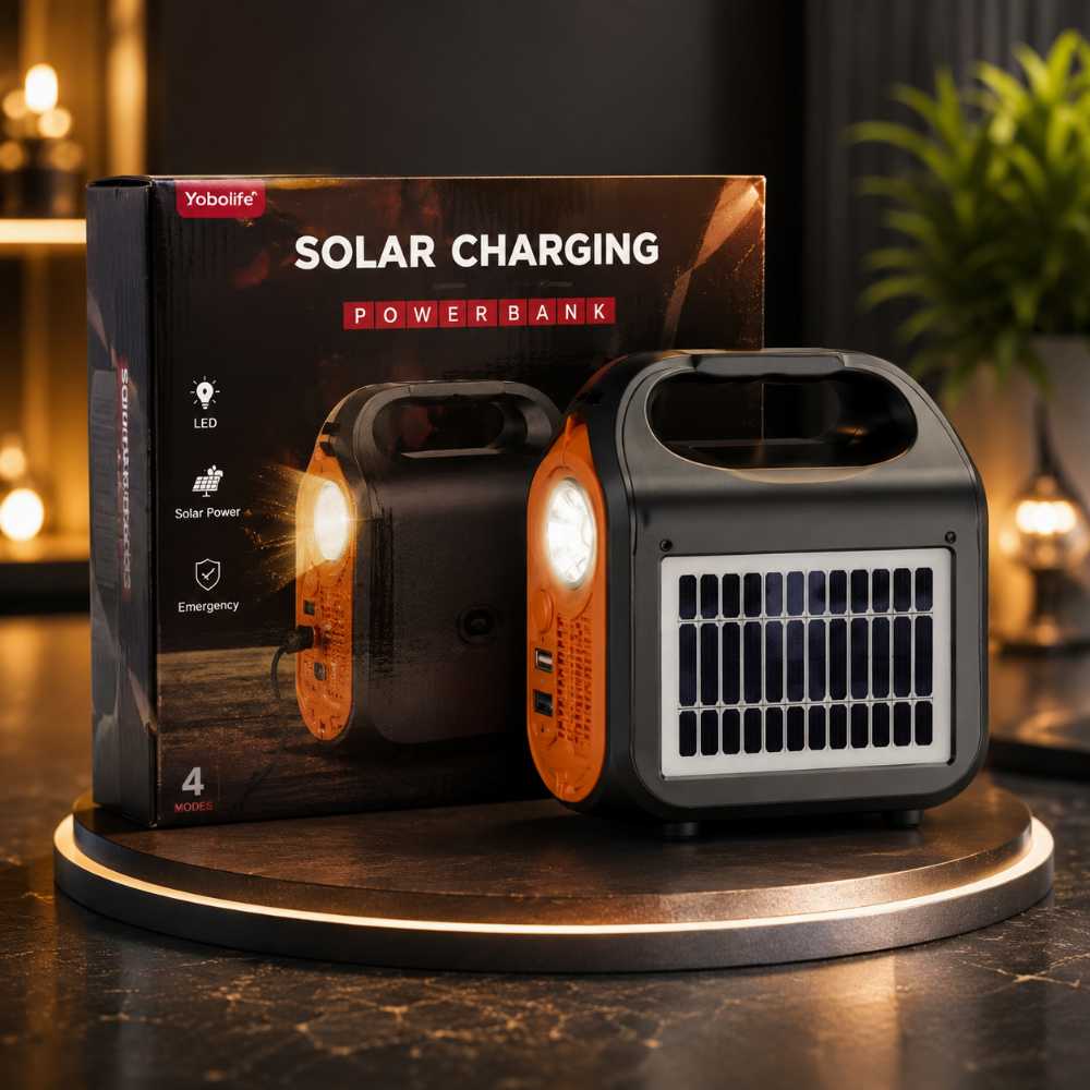 Portable Emergency Solar Charger Ligth
