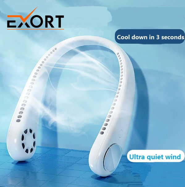 Portable Summer Air Cooling Neck Fan.